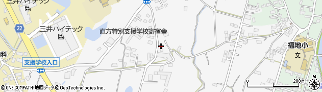 福岡県直方市上境2660周辺の地図