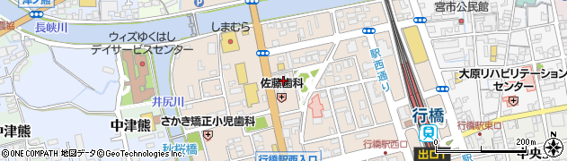 ドコモショップ行橋駅前店周辺の地図