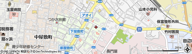 和歌山県田辺市下屋敷町21周辺の地図