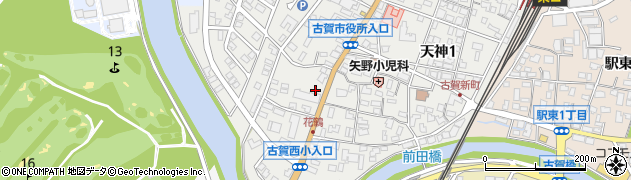 カギ１１０ばん福岡周辺の地図