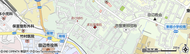 龍神バス　本社・営業所周辺の地図
