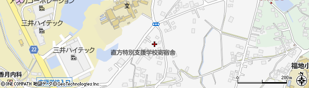 福岡県直方市上境2673周辺の地図