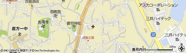 福岡県直方市下境1341周辺の地図