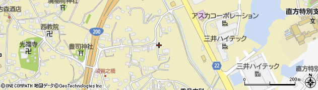 福岡県直方市下境1094周辺の地図