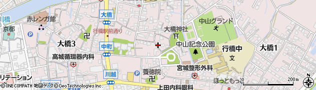 ＪＡＣ学院京築学院本部行橋本部事務局周辺の地図