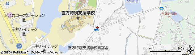 福岡県直方市上境2737周辺の地図