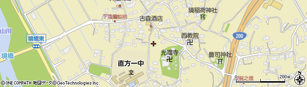 福岡県直方市下境1647周辺の地図