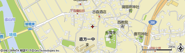 福岡県直方市下境2125周辺の地図