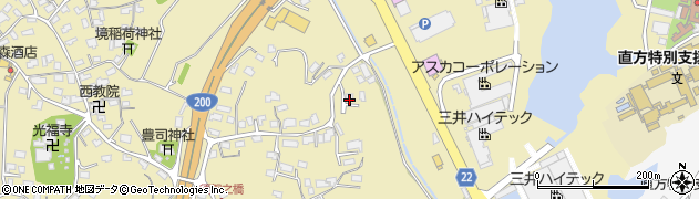 福岡県直方市下境1087周辺の地図