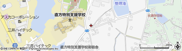 福岡県直方市上境2739周辺の地図