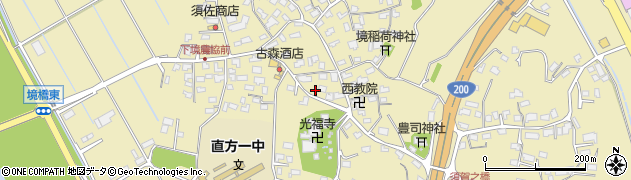 福岡県直方市下境1631周辺の地図