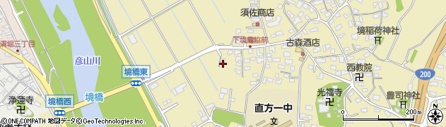 福岡県直方市下境2083周辺の地図
