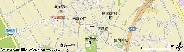 福岡県直方市下境1630周辺の地図