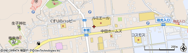 福岡銀行ルミエール宮田店 ＡＴＭ周辺の地図