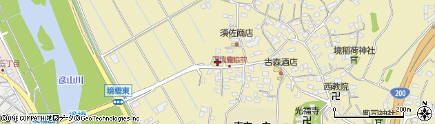 福岡県直方市下境2077周辺の地図