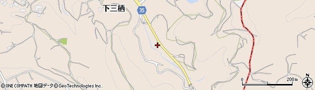 和歌山県田辺市下三栖1772周辺の地図