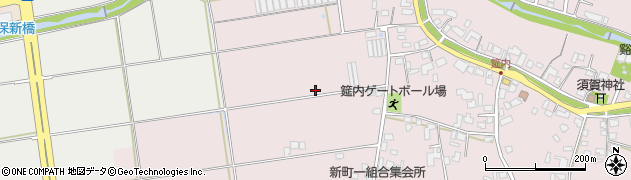 福岡県古賀市筵内周辺の地図