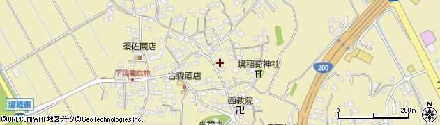 福岡県直方市下境1624周辺の地図
