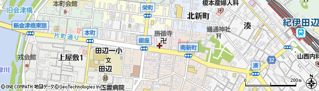 和歌山県田辺市今福町92周辺の地図
