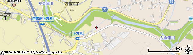 和歌山県田辺市下三栖5周辺の地図
