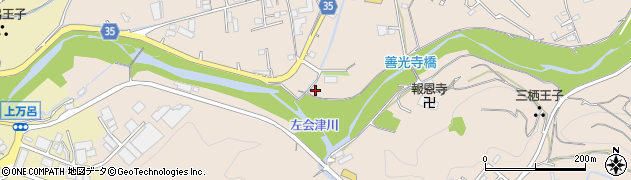 和歌山県田辺市下三栖1384周辺の地図