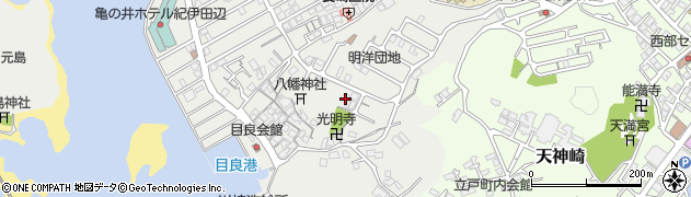 和歌山県田辺市目良11周辺の地図