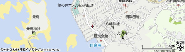 和歌山県田辺市目良29周辺の地図