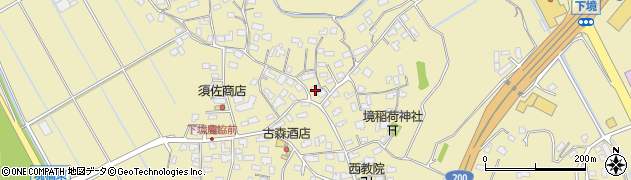 福岡県直方市下境2172周辺の地図