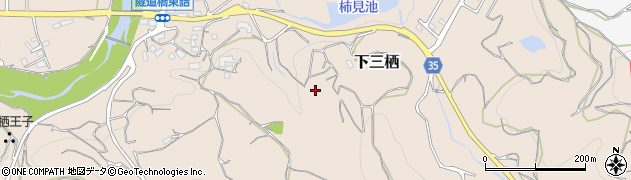和歌山県田辺市下三栖1726周辺の地図