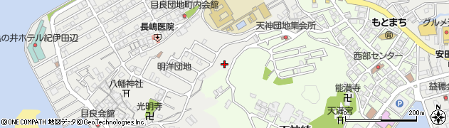 和歌山県田辺市目良10周辺の地図