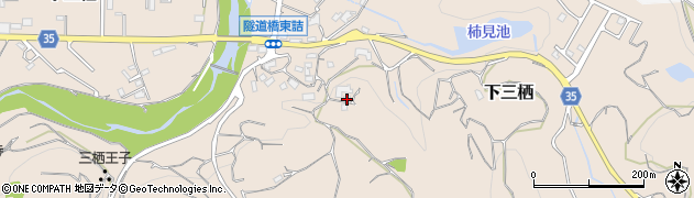 和歌山県田辺市下三栖1629周辺の地図