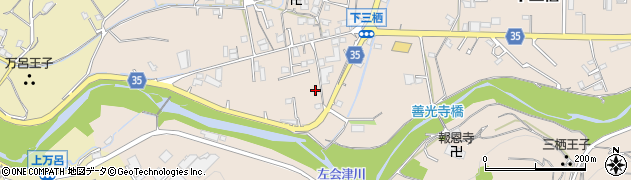 和歌山県田辺市下三栖109周辺の地図
