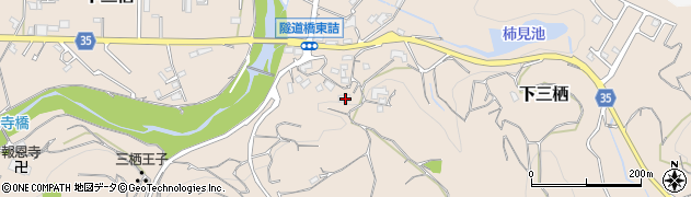 和歌山県田辺市下三栖1590周辺の地図