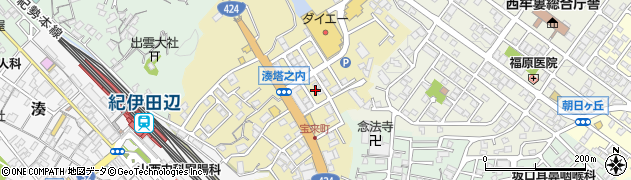和歌山県田辺市宝来町18周辺の地図