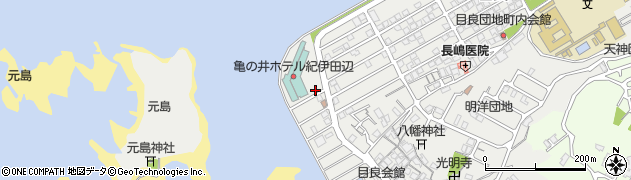 和歌山県田辺市目良24周辺の地図