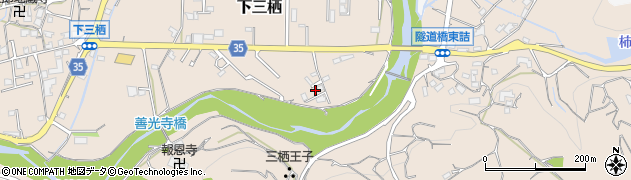 和歌山県田辺市下三栖1320周辺の地図