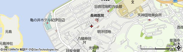 和歌山県田辺市目良31周辺の地図