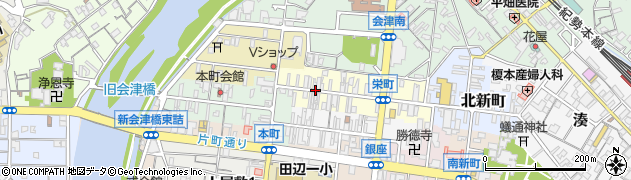 和歌山県田辺市栄町周辺の地図