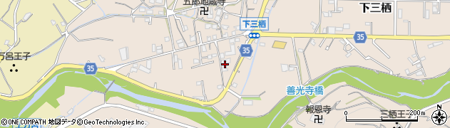 和歌山県田辺市下三栖129周辺の地図