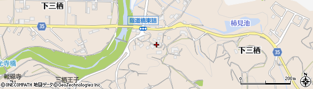 和歌山県田辺市下三栖1637周辺の地図
