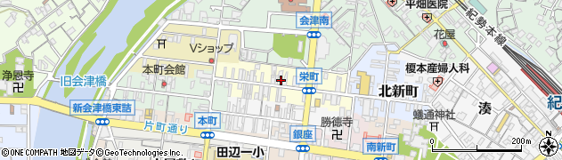 福田時計　本店周辺の地図