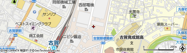 西電興産株式会社　本社周辺の地図