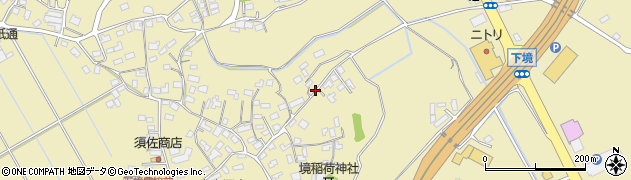 福岡県直方市下境2207周辺の地図