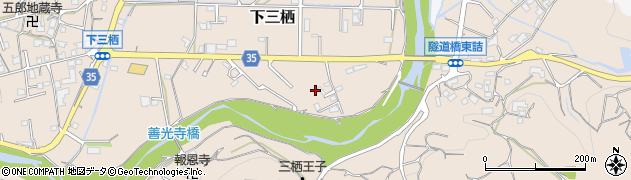 和歌山県田辺市下三栖1319周辺の地図