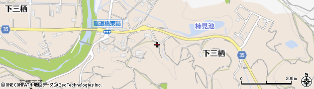 和歌山県田辺市下三栖1653周辺の地図