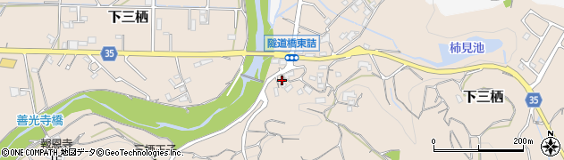和歌山県田辺市下三栖1587周辺の地図