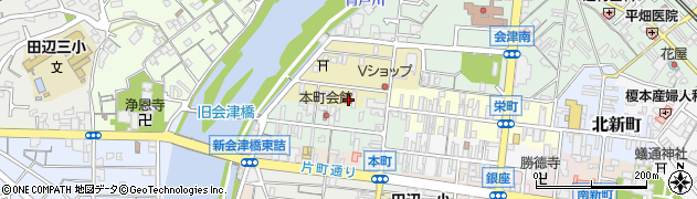 和歌山県田辺市紺屋町11周辺の地図