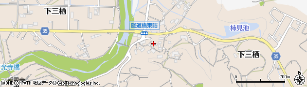 和歌山県田辺市下三栖1642周辺の地図