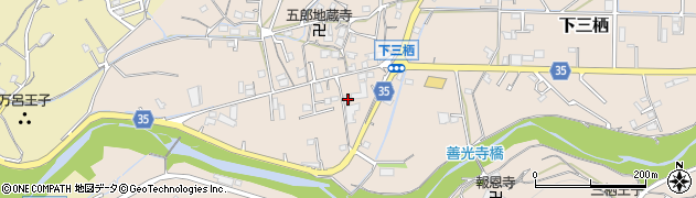 和歌山県田辺市下三栖106周辺の地図