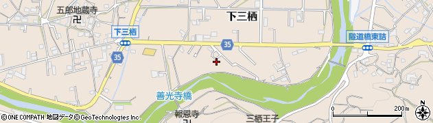 和歌山県田辺市下三栖1338周辺の地図